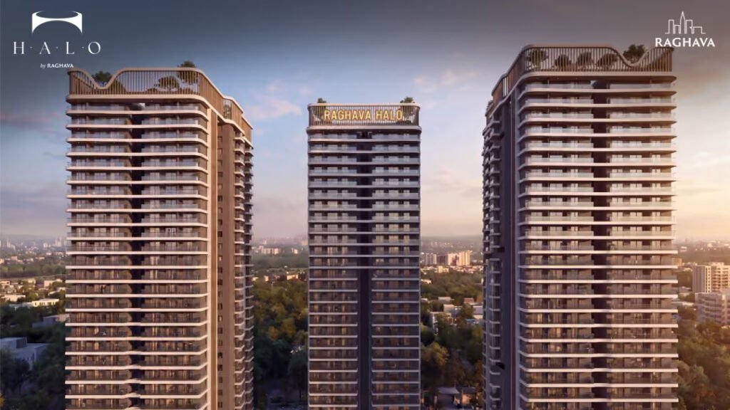 tower crowns sunset